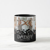 Wir Liebe Sie Daddy 3 Foto Tasse (Zentrum)