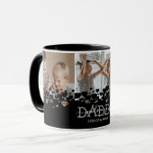 Wir Liebe Sie Daddy 3 Foto Tasse (Vorderseite Links)