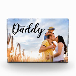 Wir Liebe Sie Daddy Custom Picture Fotoblock