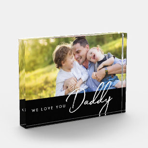Wir Liebe Sie Daddy Modern Type Custom Foto