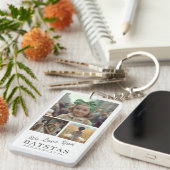 Wir Liebe Sie Foto Schlüsselanhänger (Vorderseite rechts)