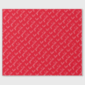 Wir Liebe Sie Geschenkpapier (Flach)