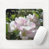 Wir Liebe Sie GRANDMA! Mousepad Apple Blüten (Mit Mouse)