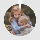 Wir Liebe Sie Großes Oma Foto Moderne Handschrift Ornament (Rückseite)