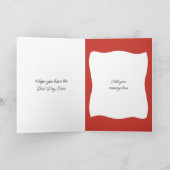 Wir Liebe Sie Großmutter 4 Foto Geburtstag Karte (Innenseite)