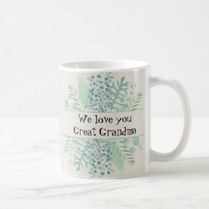 Wir Liebe Sie Großmutter-Geschenk Kaffeetasse