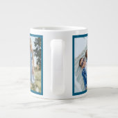 Wir Liebe Sie Großvater 6 Foto Jumbo-Tasse (Rückseite)