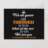 Wir Liebe Sie Großvater Postkarte (Vorderseite)