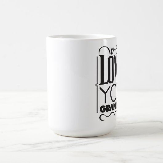 Wir Liebe Sie Großvater Tasse (Mittel)