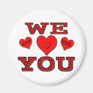 Wir Liebe Sie Magnet