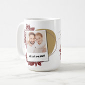 Wir Liebe Sie Mama 2 Bilder Moderne Moderne Trends Kaffeetasse (Vorderseite Links)