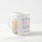 Wir Liebe Sie Mama 2 Foto Kaffeetasse (Vorderseite Links)