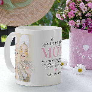 Wir Liebe Sie Mama 2 Foto Kaffeetasse