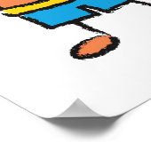 Wir Liebe Sie Mama Cartoon Familie glücklichen Mut Poster (Ecke)