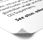 Wir Liebe Sie Mama Definition Poster Mütter Tagesg (Ecke)
