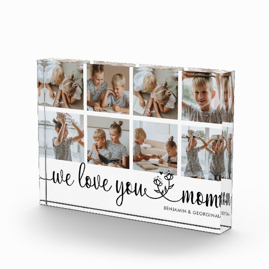 Wir Liebe Sie Mama Foto (Rechts)