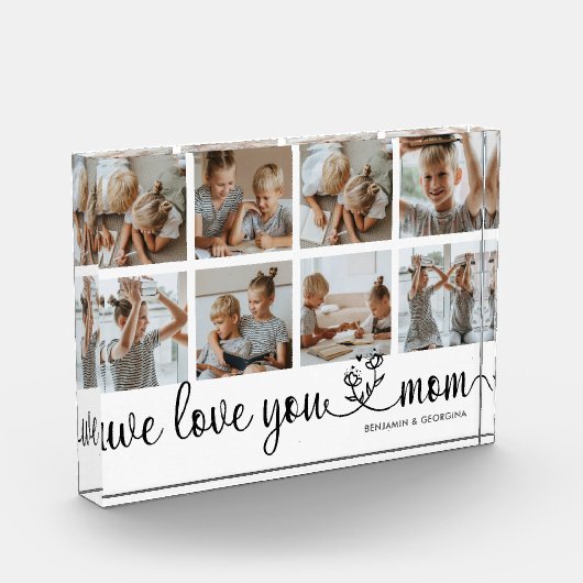 Wir Liebe Sie Mama Foto (Links)