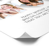 Wir Liebe Sie Mama Foto Collage Poster (Ecke)