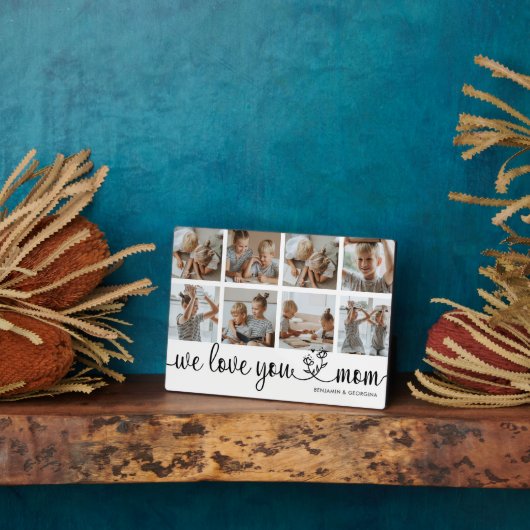 Wir Liebe Sie Mama Foto Fotoplatte (Seite)
