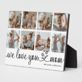 Wir Liebe Sie Mama Foto Fotoplatte (Seite)