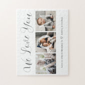 Wir Liebe Sie Mama FotoCollage Puzzle (Vertikal)