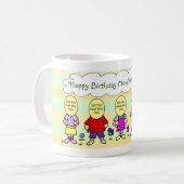 Wir Liebe Sie Mama Geschenk Kaffeetasse (Vorderseite Links)