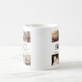 Wir Liebe Sie Mama Kinder Namen Foto Collage Kaffeetasse (Mittel)