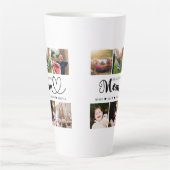 Wir Liebe Sie Mama Kinder Namen Foto Collage Milchtasse (Vorderseite)
