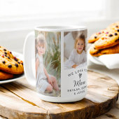 Wir Liebe Sie Mama Kinderfotografie Collage Kaffeetasse