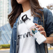 Wir Liebe Sie Mama | Moderne 6 FotoCollage Edelstahlflasche