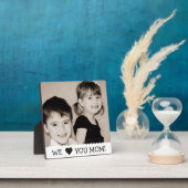 Wir Liebe Sie Mama nach Maß Fotoplatte (InSitu)