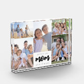 Wir Liebe Sie Mama Personalisierten Fotocollage Bl Fotoblock (Links)