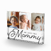 Wir Liebe Sie Mami drei Kinder Fotos (Rechts)