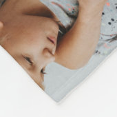 Wir Liebe Sie Mimi FotoCollage Fleecedecke (Ecke)