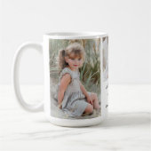 Wir Liebe Sie Mimi Grandkids FotoCollage Kaffeetasse (Links)