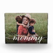 Wir Liebe Sie mommy Script Custom Foto Vorlage (Vorderseite)