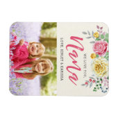 Wir Liebe Sie Nana | Foto Magnet (Horizontal)