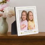 Wir Liebe Sie Nana Grandkids Foto Personalisiert Fotoplatte<br><div class="desc">Wir Liebe Sie Nana Grandkids Foto Personalisiert Plaque - Personalisieren Sie mit Ihrem Lieblingsfoto und Enkel Namen. Schenkt Großmutter ein wertvolles Sake zum Geburtstag,  zum Muttertag,  zum Großelterntag und zu anderen besonderen Tagen.</div>