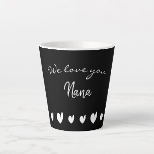 Wir Liebe Sie Nana Herz Latte Tasse