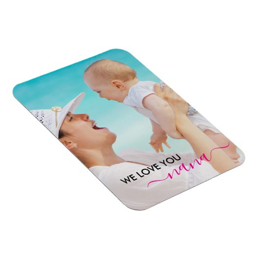 Wir Liebe Sie Nana Moderne Klassik Magnet (Rechte Seite)