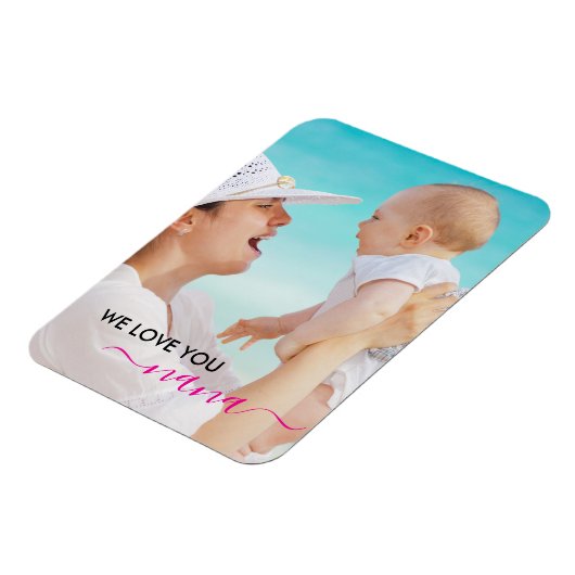 Wir Liebe Sie Nana Moderne Klassik Magnet (Linke Seite)