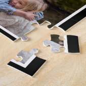 Wir Liebe Sie Nana & Papa 13 Grandkids Foto Collag Puzzle (Seite)