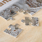 Wir Liebe Sie Nana Tree Bark Foto Rustikal Außenbe Puzzle (Seite)