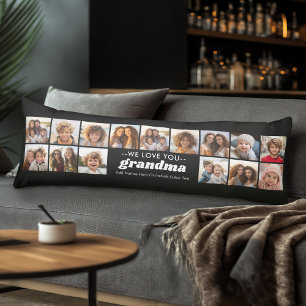 Wir Liebe Sie Oma - 15 FotoCollage Seitenschläferkissen