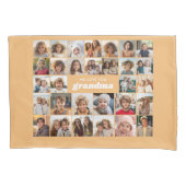 Wir Liebe Sie Oma - 30 FotoCollage Kissenbezug (Vorderseite)