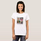 Wir Liebe Sie Oma 4 Foto Collage T-Shirt (Vorne ganz)
