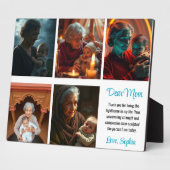 Wir Liebe Sie Oma 5-Foto Fotoplatte (Seite)