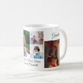 Wir Liebe Sie Oma | 5 FotoCollage Kaffeetasse (VorderseiteRechts)