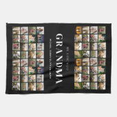 Wir Liebe Sie Oma 64 FotoCollage Geschirrtuch (Horizontal)