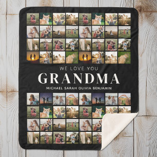 Wir Liebe Sie Oma 64 FotoCollage Sherpadecke